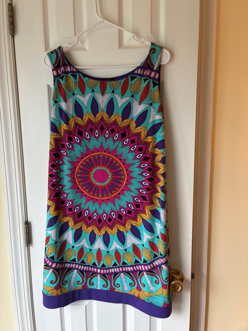 Nicole Purple Top with Black Label